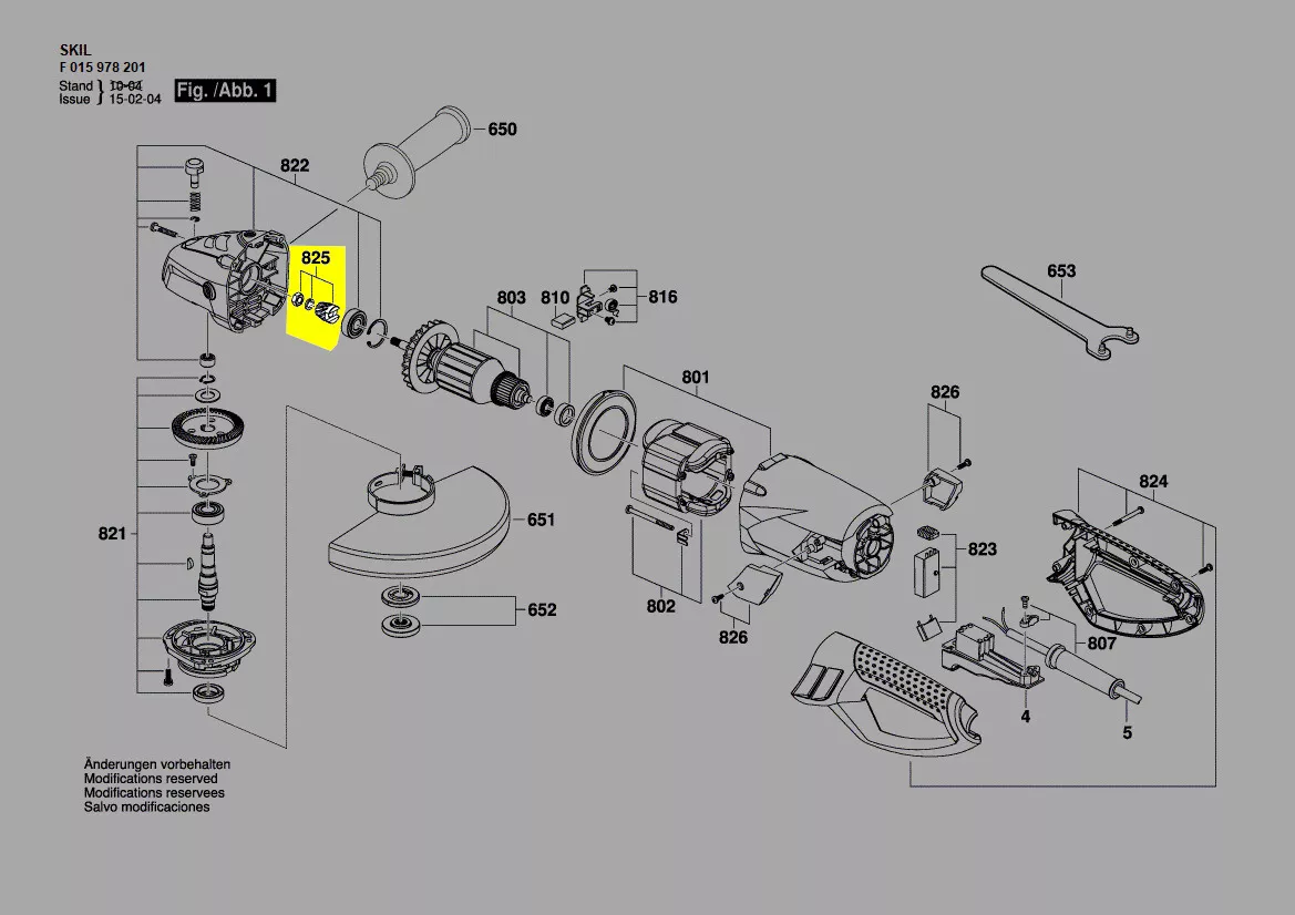 Pignon réf. 2610Z01060 Skil
